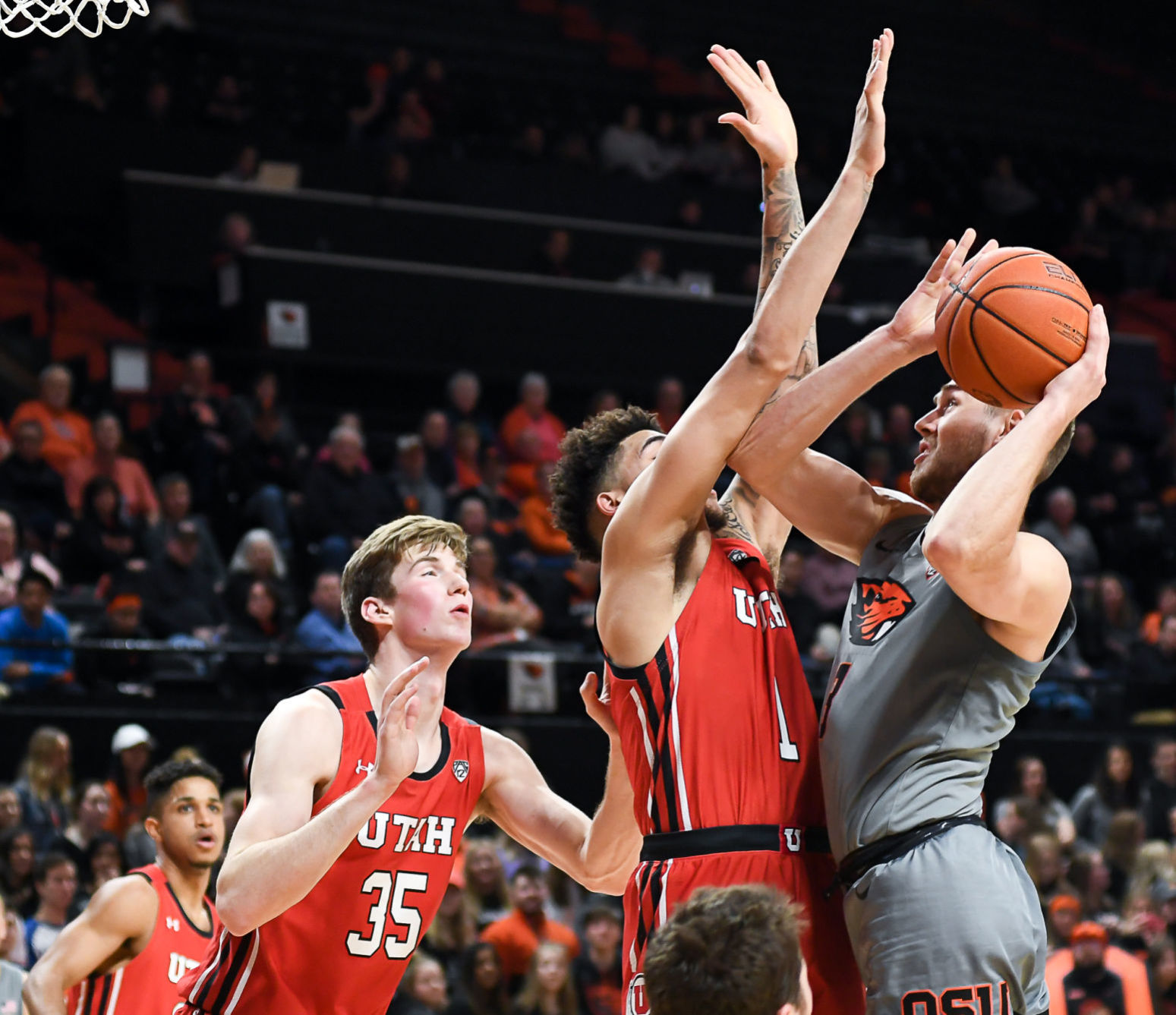 OSU vs Utah mens basketball 05